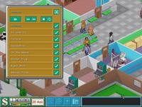 une photo d'Ã©cran de Theme Hospital sur Sony Playstation